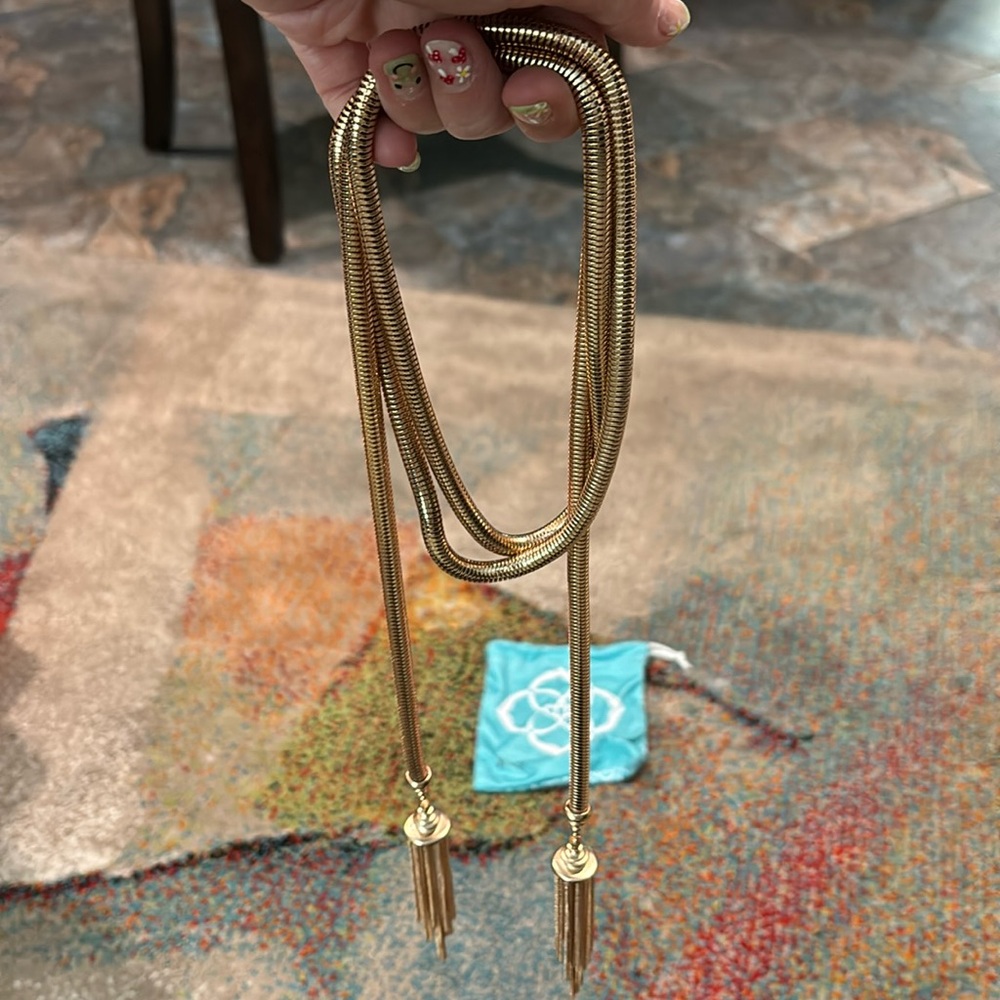 Kendra Scott Lariat Necklace